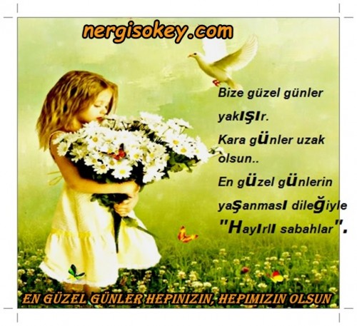 1126150949hayirli sabahlar cicekli kiz  - Resmet.net